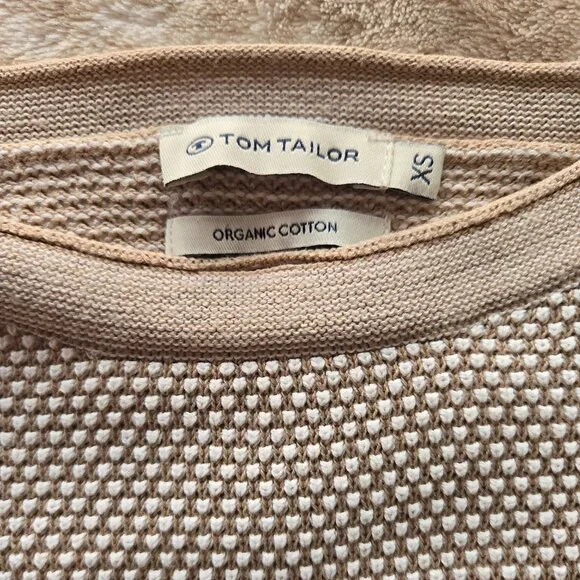 Tom Tailor 100% Organic Cotton Sweater - XS - Picture 3 of 6